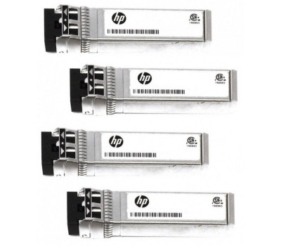 Трансивер HPE MSA 10 Гбит/с, iSCSI, SFP+, коротковолновый, 4 шт./уп (для MSA2050/2052) (Q1J00A, Q1J01A, Q1J02A, Q1J03A) (C8R25B)