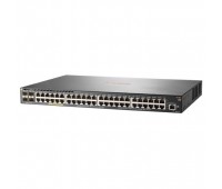 Коммутатор Aruba 2540 48G PoE+, 4SFP+ (48x RJ-45 PoE+, 4x1/10G SFP+, L2, 19") (JL357A#ABB)